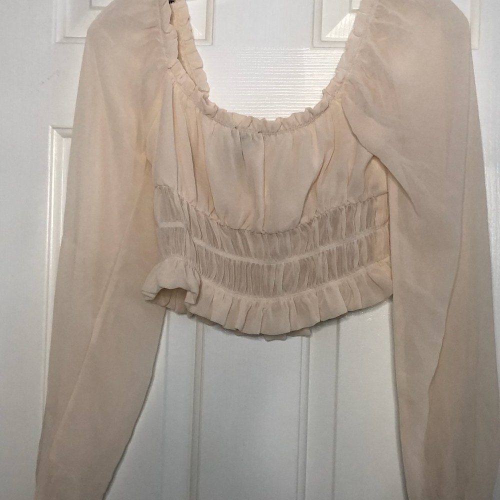 Shear Crop Top